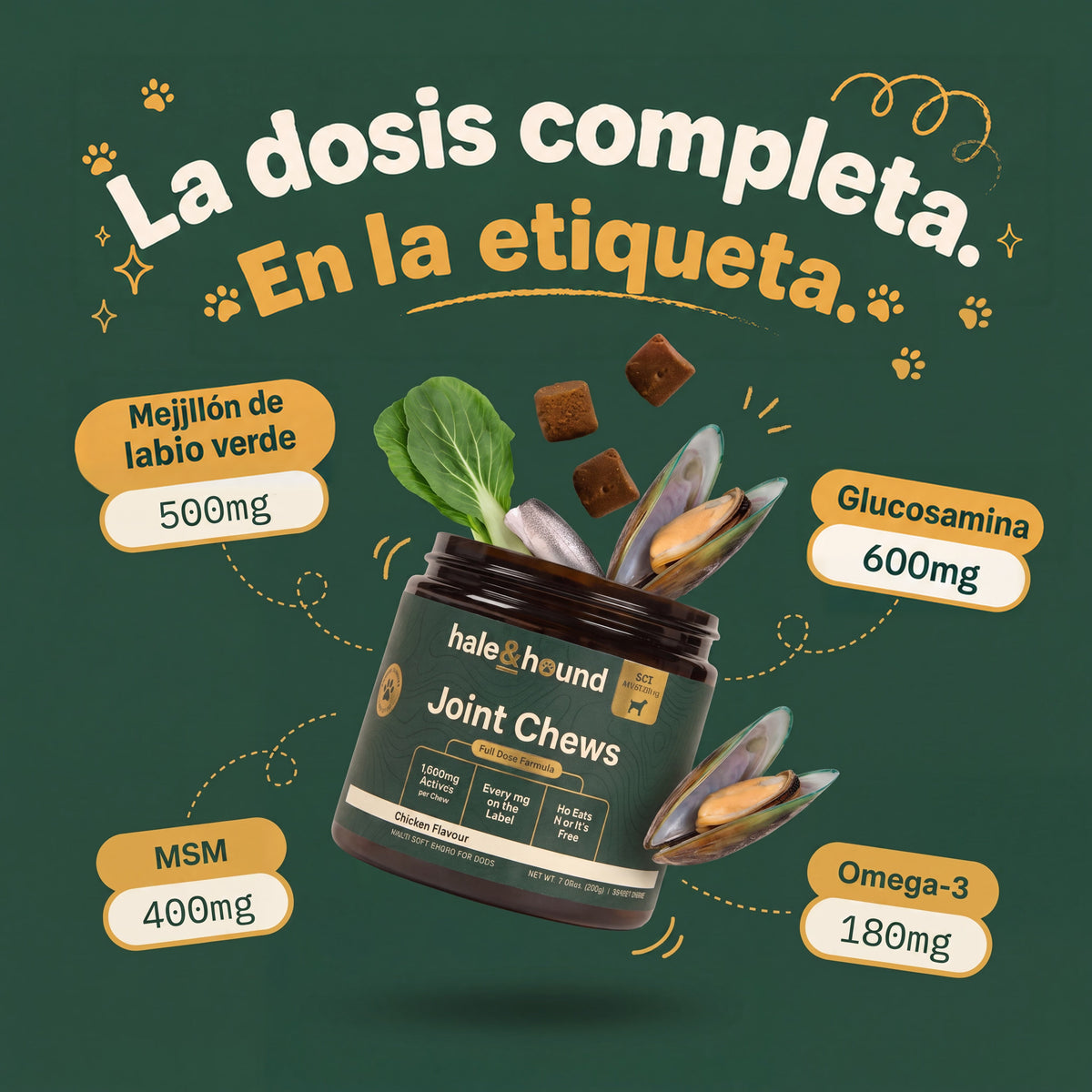 Snacks para cadera y articulaciones