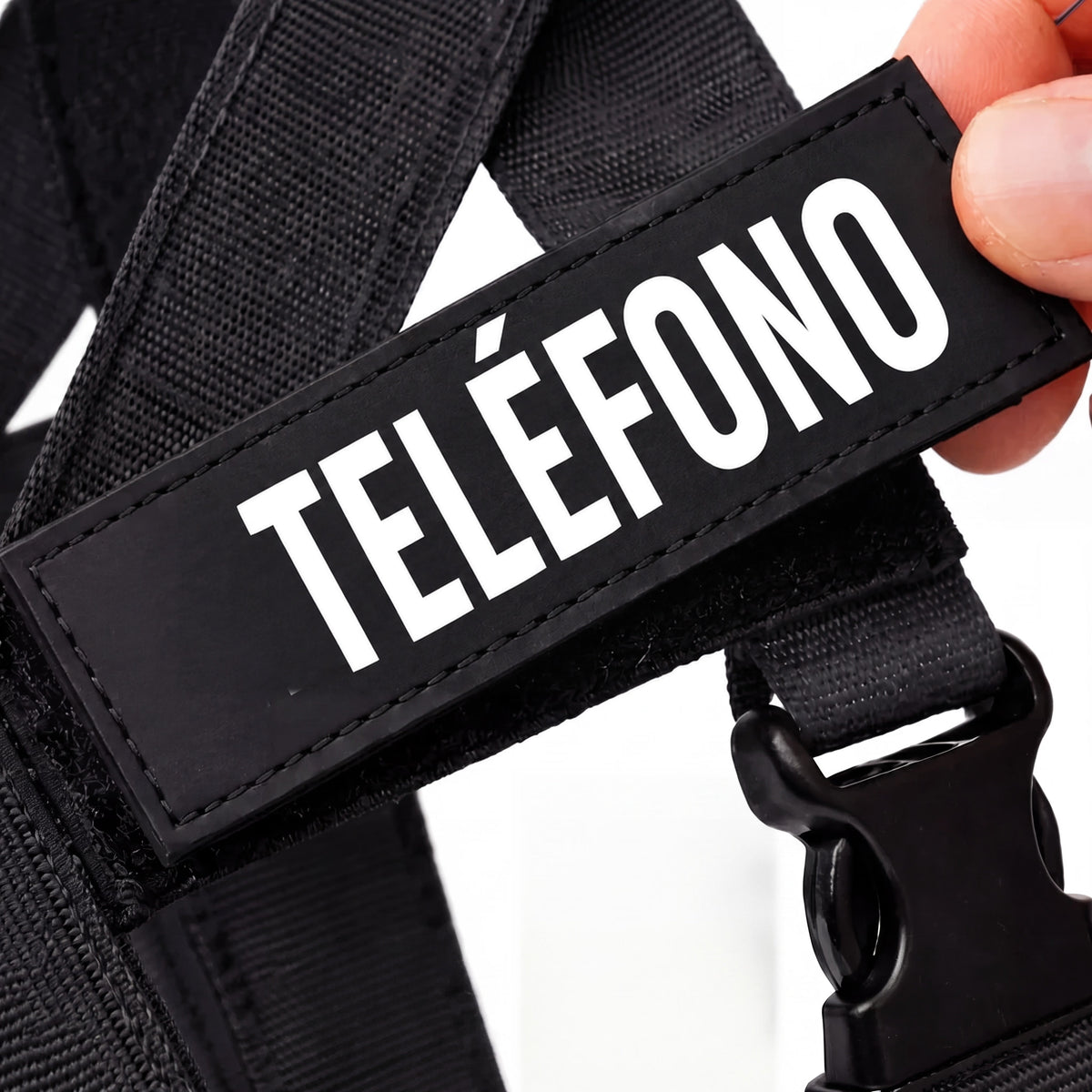 Parche con número de teléfono